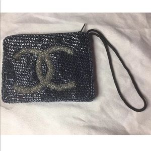 Vintage Chanel Beaded Coin Purse Gorgeous